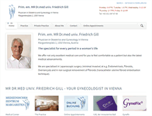Tablet Screenshot of frauenarzt-drgill.at